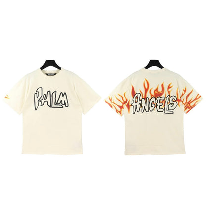 Palm Angels T-Shirt Flames