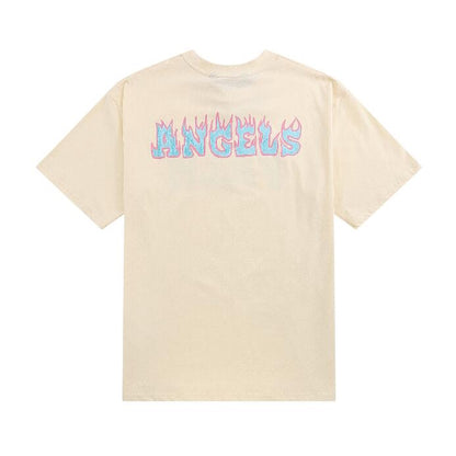 Palm Angels Flame Logo Vintage T-Shirt