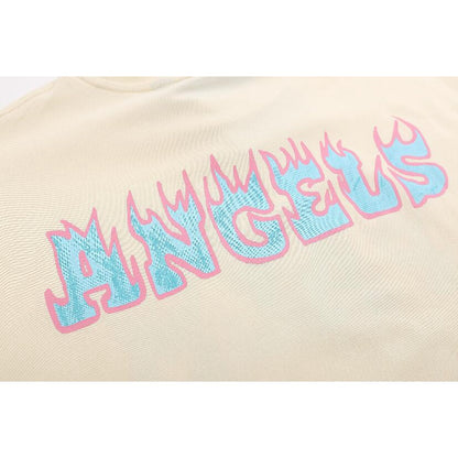 Palm Angels Flame Logo Vintage T-Shirt