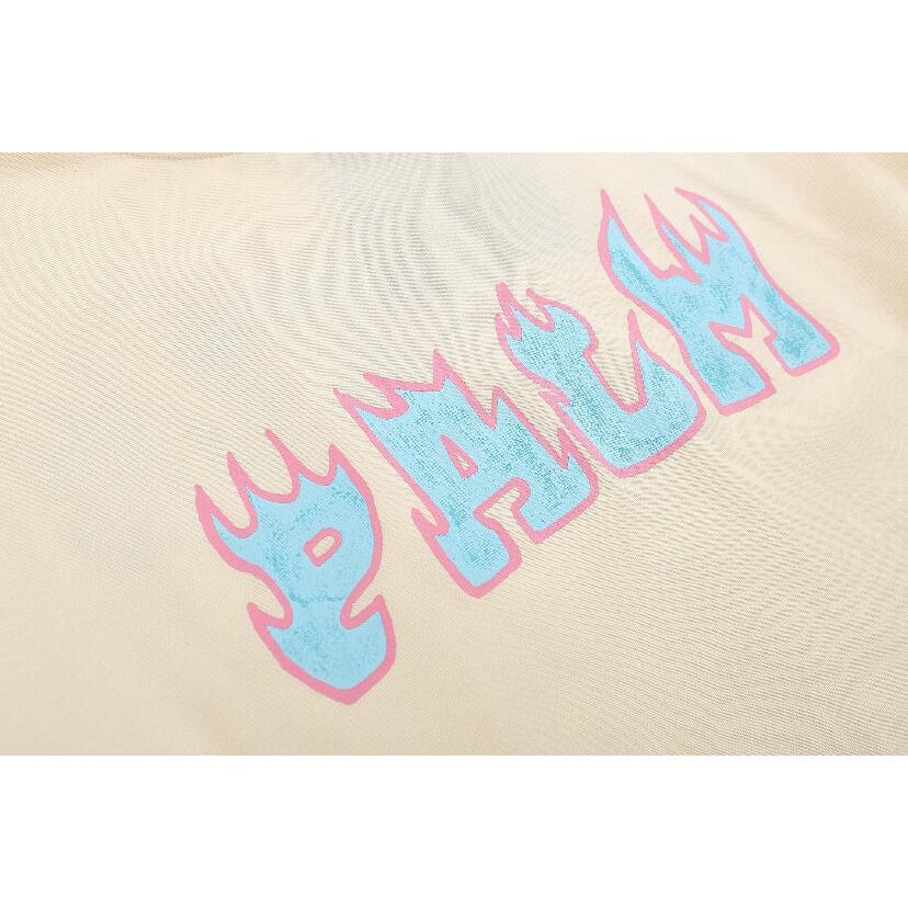 Palm Angels Flame Logo Vintage T-Shirt